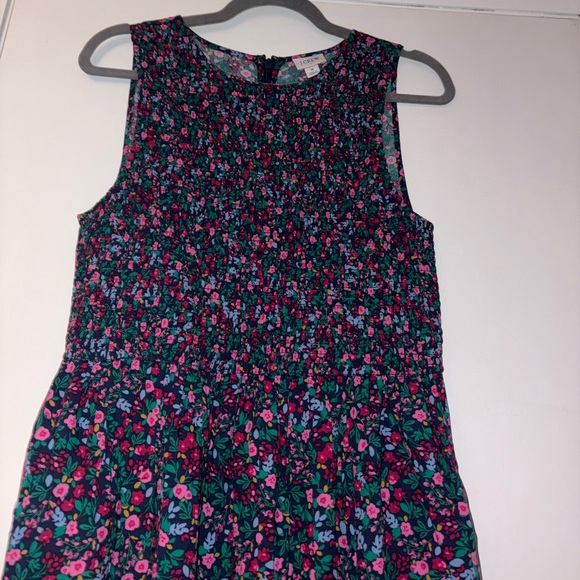 🌸 J.Crew Floral Smocked Midi Dress | NWT | Size Small 🌸 - Picture 4 of 7